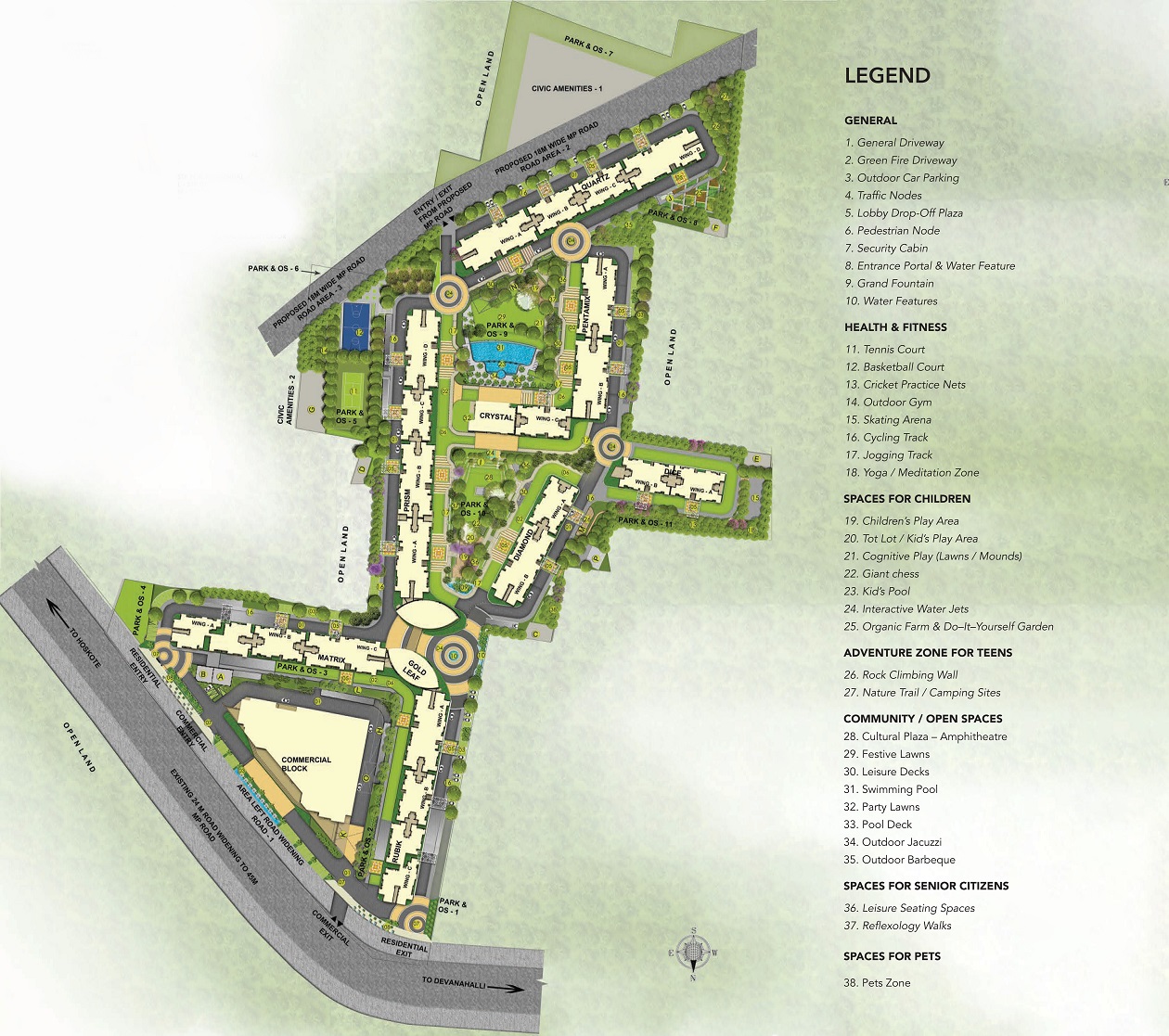 park cubix masterplan