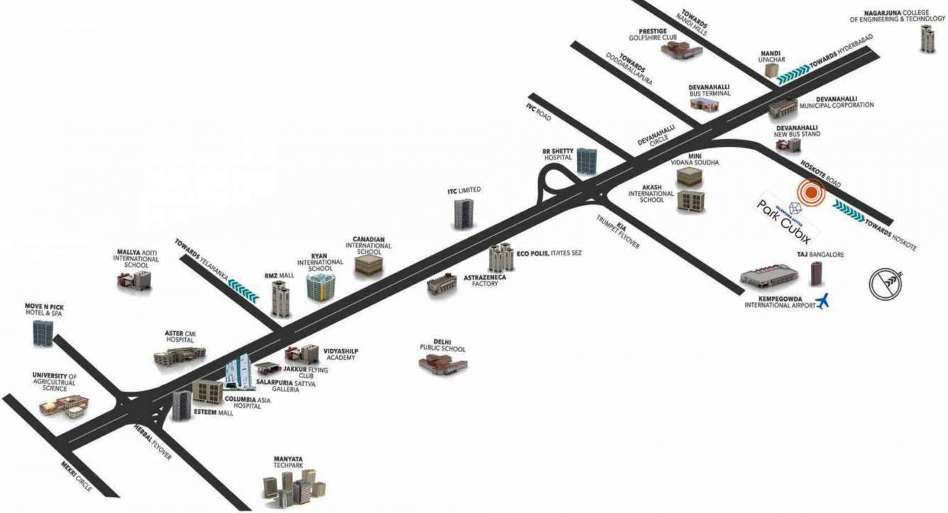 sattva park cubix location map sattva park cubix location map